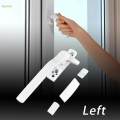 Casement Window Locking Handle Window Locking Handle, Lightweight with Anti Slip of Slider, Simple Window Lock Handles for Drawing Room. 