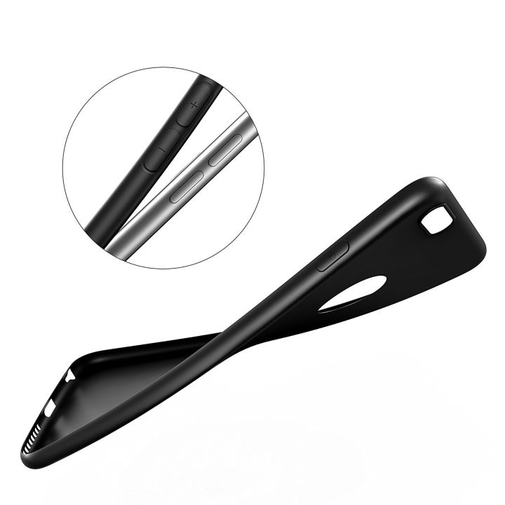 Apple%20iPhone%207%20Plus%20Soft%20Silicone%20Back%20Cover%20with%20Anti-Shatter%20and%20Shock%20Absorption,%20Perfect%20Fit,%20Anti-Scratch,%20and%20Silk%20Brushed%20Texture%20-%20Image%204