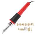 Electric Soldering Iron Set Wood Burning Pen Engraving Carving Pyrography Tool 30W. 