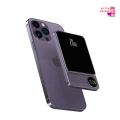 10000mAh Magnetic Wireless Power Bank Ultra Slim Fast Charging for iPhone, Samsung, Xiaomi. 
