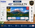 Haier 40 Inch LED Google TV H40K85FX | Full HD 1920x1080 | HDR10 | Dolby Audio | Google Assistant | Built-in Chromecast | WiFi Bluetooth | 2 Years Warranty. 