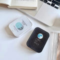 Black Moon Contact Lens Case Sense Future Technology Cosmetic Lens Container Portable Travel Set Spectacle Case Storage Lens. 
