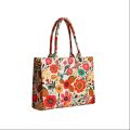 WestStyle - Floral Pint Canvas Tote Bag for Women. 