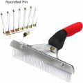 Royal Pet Comb Extra-Large Rake Comb Grooming Brush Deshedding Tool Beauty Comb for Large Dogs Golden Retriever Husky German Shepherd. 