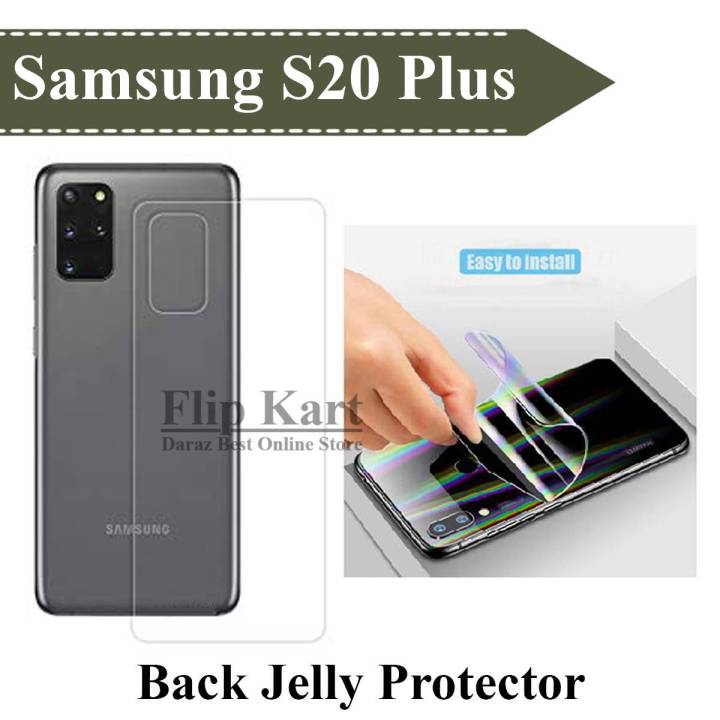 Samsung S20 Plus Back Jelly Protector Clear Soft Protection Film