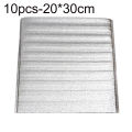 10Pcs Lunch Bag Thermal Insulation Aluminum Foil Disposable Food Delivery Pouch. 