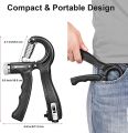 GM counter  Hand Grip Strengthener, Adjustable 5-60 Kg Hand Gripper with Counter Adjustable Hand Grip Power Exerciser Forearm Wrist Strengthener Gripper R-Shape Adjustable 5-60kg Adjustable hand grip power exerciser forearm wrist strengthener gripper,. 