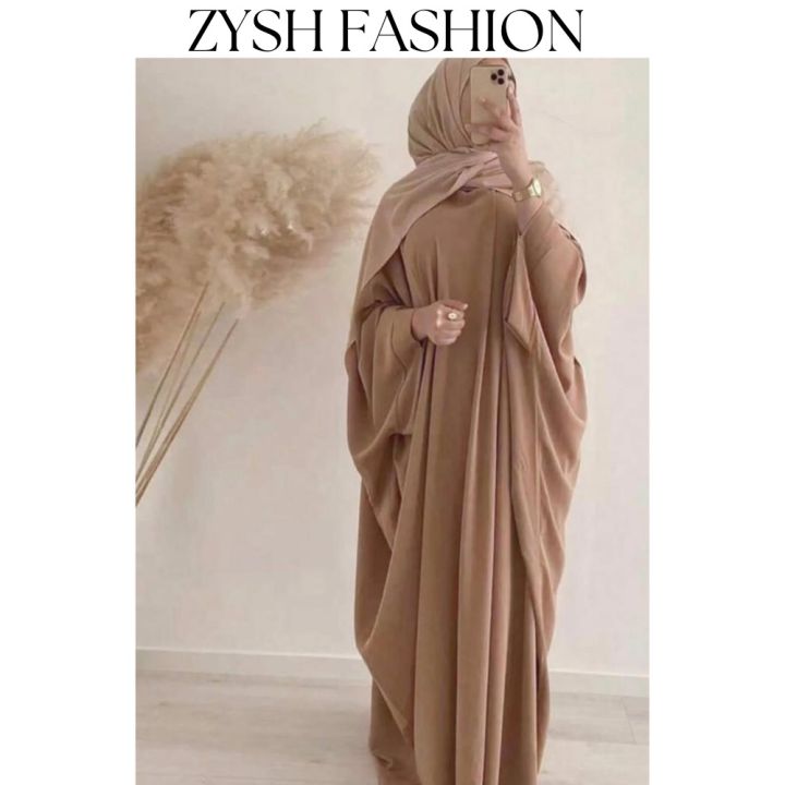 ZYSH%20FASHION%20Butterfly%20abaya%20kaftan%20style%20for%20girls%20&%20women%20paste%20color%2054%20inches%20kaftan%20abaya%20-%20Image%207