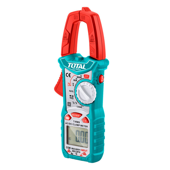 TOTAL DC/AC Clamp Meter TMT46004 DC Current:60A/600A     ±(2.5%+5)