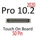 Touch Screen LCD Display FPC Connector For iPa 7 8 9 Pro 10.2 2019 2020 2021 Board Connector On Motherboard Board Flex Cable Parts. 