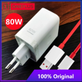 Oneplus 10 Pro 80W Super Vooc Charger Adapter + Cable PD Warp Charger 100% Orignel for 1+10 Pro. 