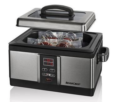SILVERCREST Sous Vide Garer SVSV 550 Slow Cooker Vacuum Cooking Precise Cooking Temperature