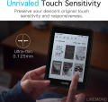 2 PCS Anti-Glare Screen Protector for Kindle Paperwhite (10th Generation, 2018 Releases), Full Coverage PET Protective Film for Kindle Paperwhite 2018, Matte. 