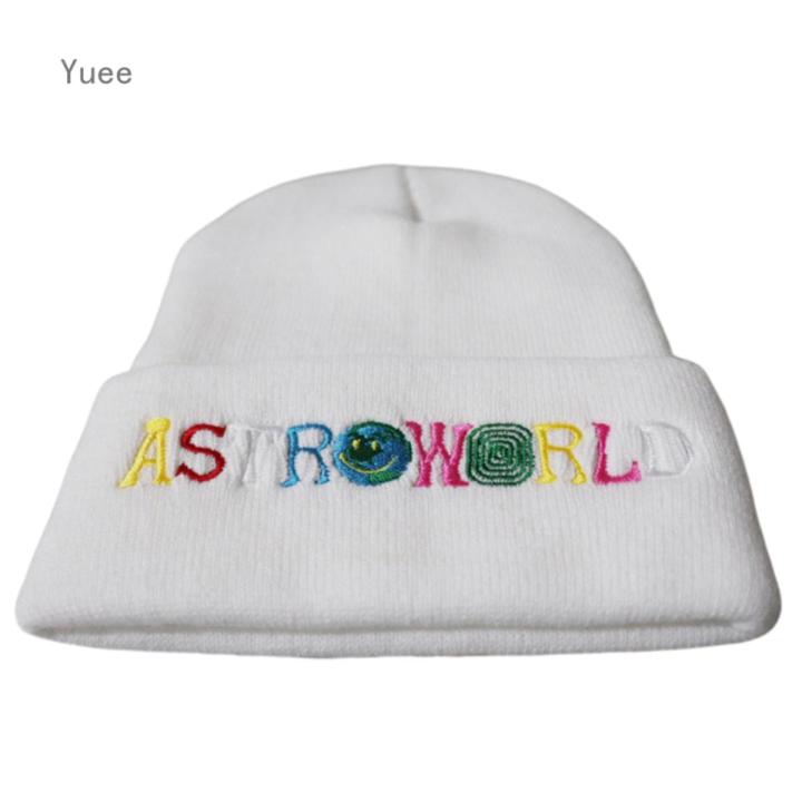 Travis Scott Knitted Hat ASTROWORLD Beanie Winter Warm Wish You Were Here