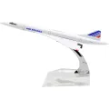 Airplane Model Air France 16 cm Concorde Aircraft Model Diecast Metal Plane Airplanes 1:400 Plane Toy. 