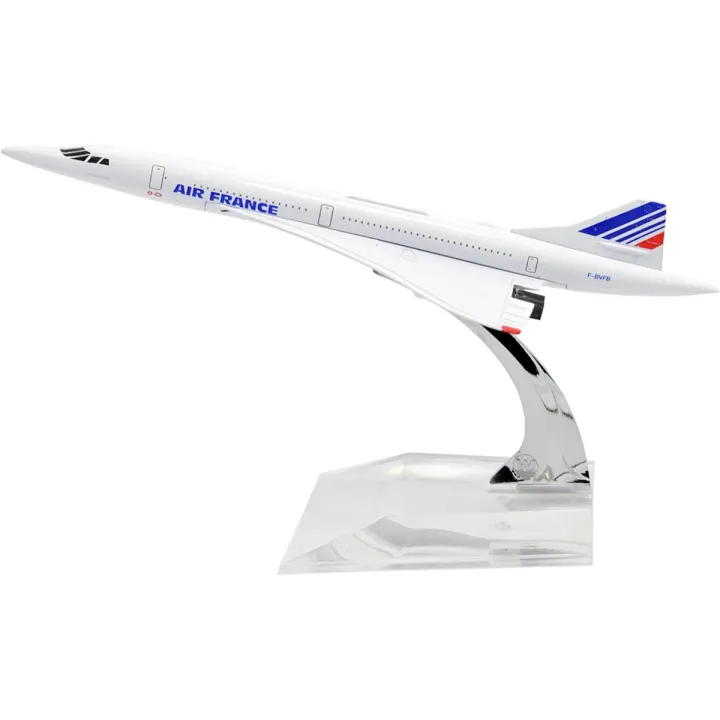 Airplane Model Air France 16 cm Concorde Aircraft Model Diecast Metal Plane Airplanes 1:400 Plane Toy