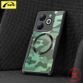 Nanu For Tecno Spark 20 20C BG6 BG7 Infinix X6225 [Camouflage Beatles] Compatible with Magsafe Phone Case Shockproof Slim Soft Cover Transparent Back Protection Casing. 