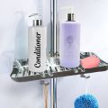 Bathroom Shower Shelf Caddy for Shampoo Shower Rail Bathroom Organiser Rack Shampoo Holder. 