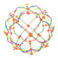 Baby throwing ball stretching shrinking ball sphere toy expanding ball toy. 