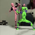 Multi-Jointed Movable Shapeshift Robot 2.0 3D Printed Mannequin Dummy 13 Action Figures Toys Kids Adults Parent-children Game Fayshow. 