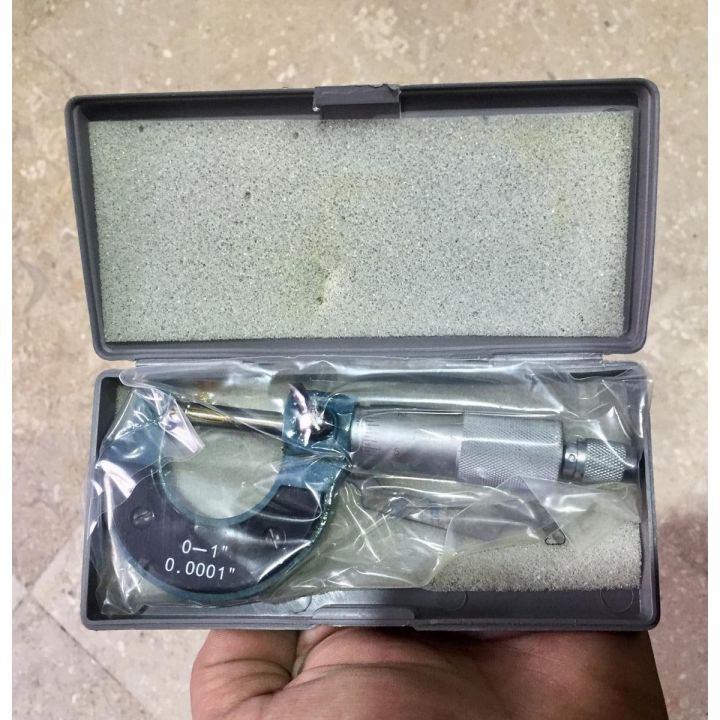 External Metric Gauge Outside Micrometer Machinist Measure Equipment  0-1x0.0001inch Micrometer Screw gauge