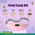 Period Cramp Relief Belt, Electric Heating Pad for Menstrual Pain with 3 Heat Levels and 4 Vibrating Massage Modes for Fast Period Pain Relief, Effective Stomach and Abdominal Comfort, Portable Design for Instant Period Cramp Comfort by MOMO & MESHI. 