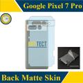 Google Pixel 7 Pro Back Matte Protector Transparent Soft Skin Anti Scratch Film\. 