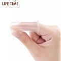 Baby Finger Toothbrush Silicon Toothbrush Children Teeth Clear Soft Silicone Infant Tooth Brush Rubber Cleaning Baby Brush. 