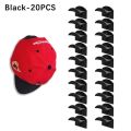 5 10pcs New Baseball Hat Hook Hat Sticking Hook Traceless Hook Black Minimalist Design Hat Rack Simple Earphone Necklace Storage. 