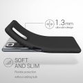 Xiaomi Redmi Note 10 Pro MATTE BLACK FLEXIBLE TPU CASE SLIM COVER - SHOCKPROOF. 