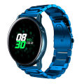 [autismaut] Suitable for Samsung Watch Galaxy Watch 4/5/6 Active 2 Stainless Steel Metal Three-Bead Strap 20. 