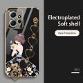 Love Bracelet case for Xiaomi Redmi Note 12 4G 5G Back Cover Back Shadow Girl Flower Case Xiaomi Redmi Note 12 Turbo Note 12S 12 Pro 12 Pro + POCO X5 Pro 5G. 