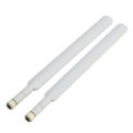 2pcs/lot 4G Antenna 10dBi SMA Male 700-2700MHz for 4G LTE Router Wifi Antenna Creek. 