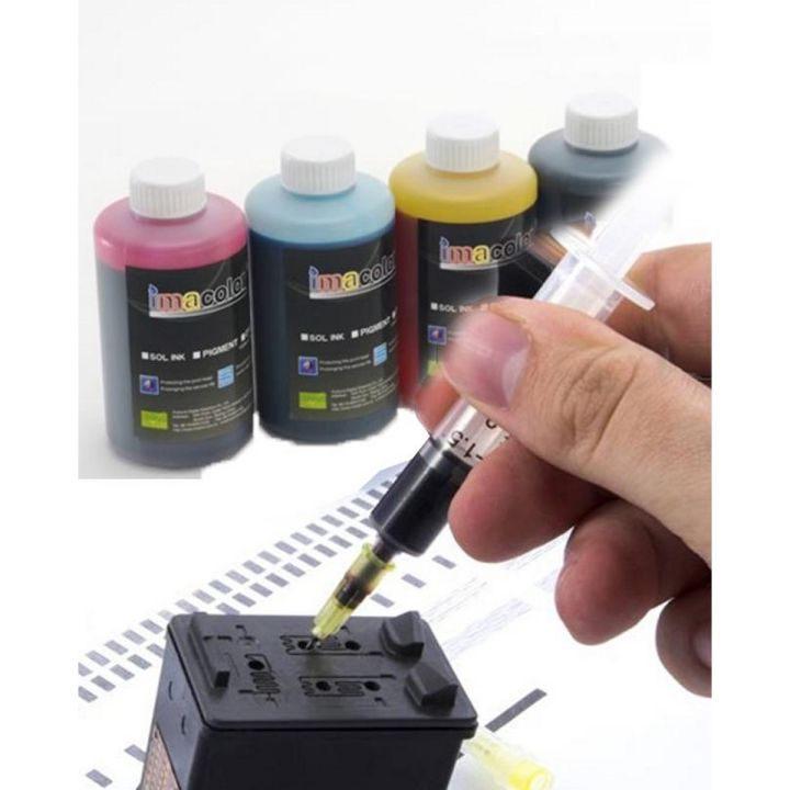Refill Ink For Inkjet Printers-4 Colors