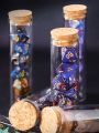 Transparent Polyhedral D D COC Dice Set 7Pcs/Set RPG Fantasy Potion Flask | Dungeons and Dragons DnD Dice Set for Table Games. 