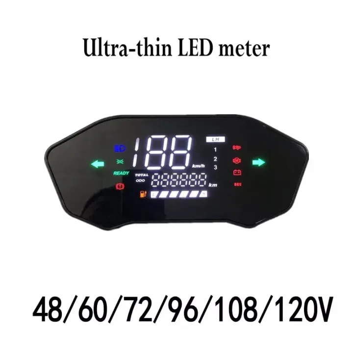 Electric%20Car%20LCD%20Display%20Speedometer%20Dashboard%20Monitor%2048-120V%20Large%20Display%20FOR%20ELECTRIC%20SCOOTER%20Little%20Monkey%20M3%20Small%20Turtle%20KING%20WITH%20INSTALL%20MOUNT/%20SUPPORT%20-%20Image%203