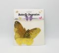 BUTTERFLY DECORATION STICKERS DIY WALL DECORATIONS NURSERY ROOM DECOR BUTTERFLY STICKS PACK OF 12 PCS. 
