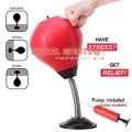 Desktop Punching Bag Stress Buster Desk Punching Ball Boxing Training  Heavy Duty Pump Freestanding Reflex Stress Relief Toys Adults Kids Home Office. 