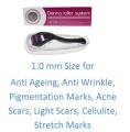 Derma Roller System 1.0 Mm Stainless Steel Micro Needling Roller for Facial Skin Care. 