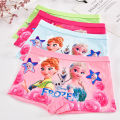 4Pcs/Lot New Arrival Kids Girls Underwear Cotton Frozen Elsa Baby Girls Panties Children's Briefs Cartoon Designs Shorts L-2XL. 