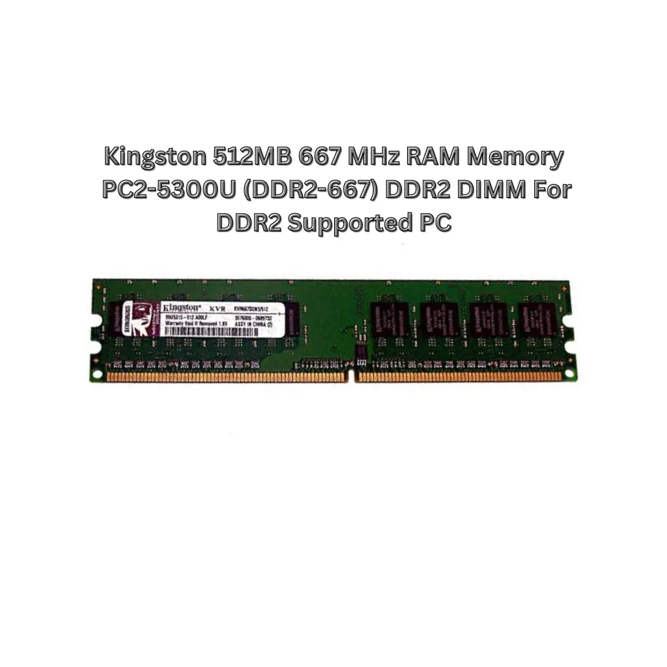 512MB メモリ 2セット　計 1GB 2GB Kit (2 x 1GB) DDR PC2700 Unbuffered Non-ECC 184-PIN DIMM