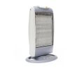 Halogen imported electric heater 3 heat settings 1200 w with safety. 