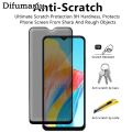Privacy Tempered Glass For OPPO A18 Anti Peeping Screen Protector. 