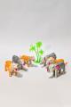 Jungle Animal Toys For Kids - Wild Zoo Toys Animal For Boys Girls - 7 & 14 Pieces Set. 