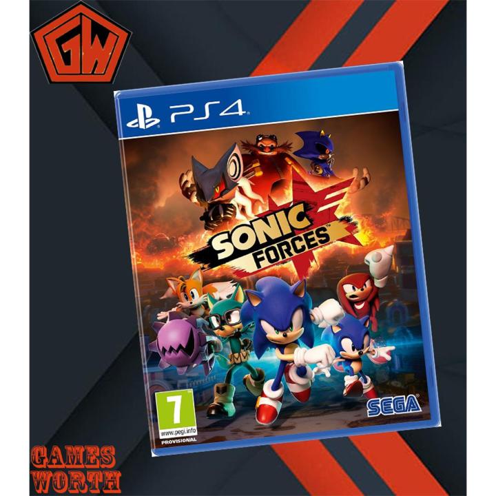 PLAYSTATION 4 DVD SONIC FORCES PS4 GAME | Daraz.pk