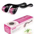 Derma Roller Professional Micro needling Roller for Face Beard Growth Hair Growth 0.5mm System Beauty Skin Therapy 0.5 Derma Roller With 540 Micro Needle Roller for Men and Women & Unisex. 