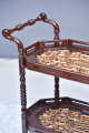 Maharaj Hand Carved Tea Trolley-Premium Sheesham Wooden Storage Trolley With Wheels Spices Rack, Coffee, Serving, Table,Tea Cart Trolley bar Cart for Home Kitchen Hotel Standard Size Natural Teak Modern Style-Customize. 