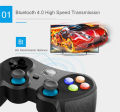 ipega PG-9157 Wireless 4.0 Gamepad Game Controller Compatible iPhone8/11/XR/XS Galaxy S10/S10+S20/S20+ Android/iOS Mobile Smartphone Tablet PC (Android 6.0 or, iOS11.0 Higher System). 