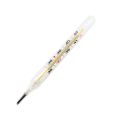 Mercury-Free Dual Scale Classic Traditional Glass Accuracy Thermometer 2ml Home Thermometer. 