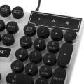 Wired Gaming Keyboard RGB Backlit Multimedia. 
